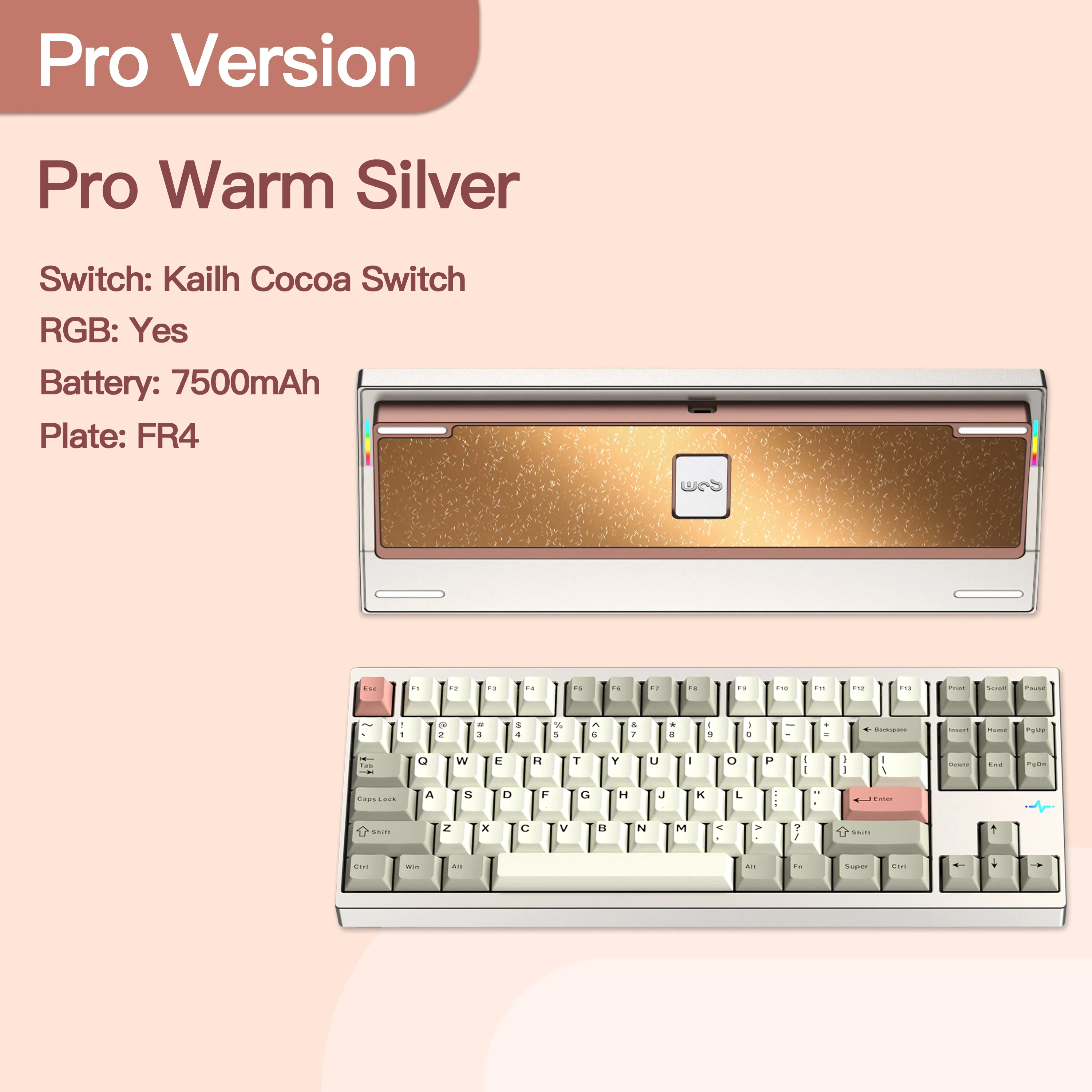 WOBKEY Crush80 Reboot Pro Prebuilt Mechanical Keyboard Kit - Image 8